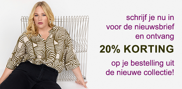 Inschrijven Curvy mode nieuwsbrief
